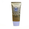 BB crème en aluminium en plastique super ovale cosmétique tube emballage